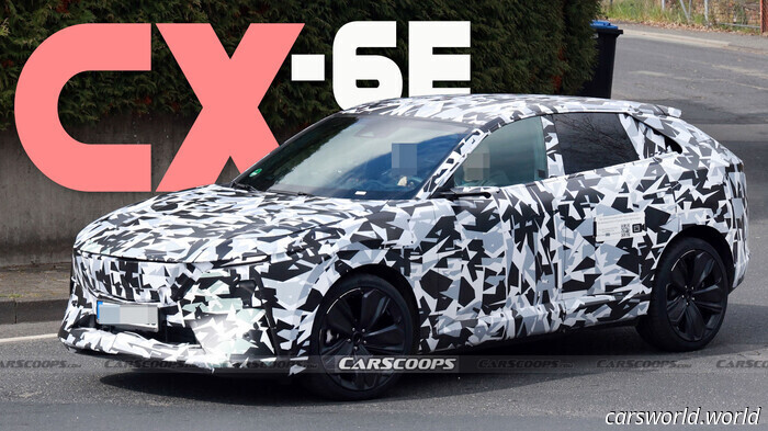 Mazda CX - 6e Rompe La Cubierta, Parece Nuestro Tipo De Tesla Model Y | Carscoops